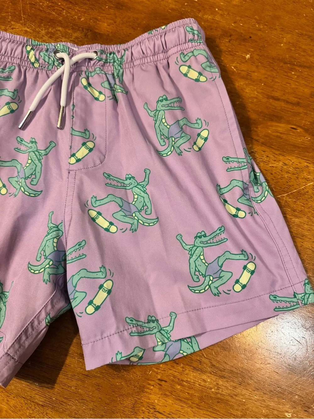 Bermies Boys Croc Ollie Swim Trunks size 8